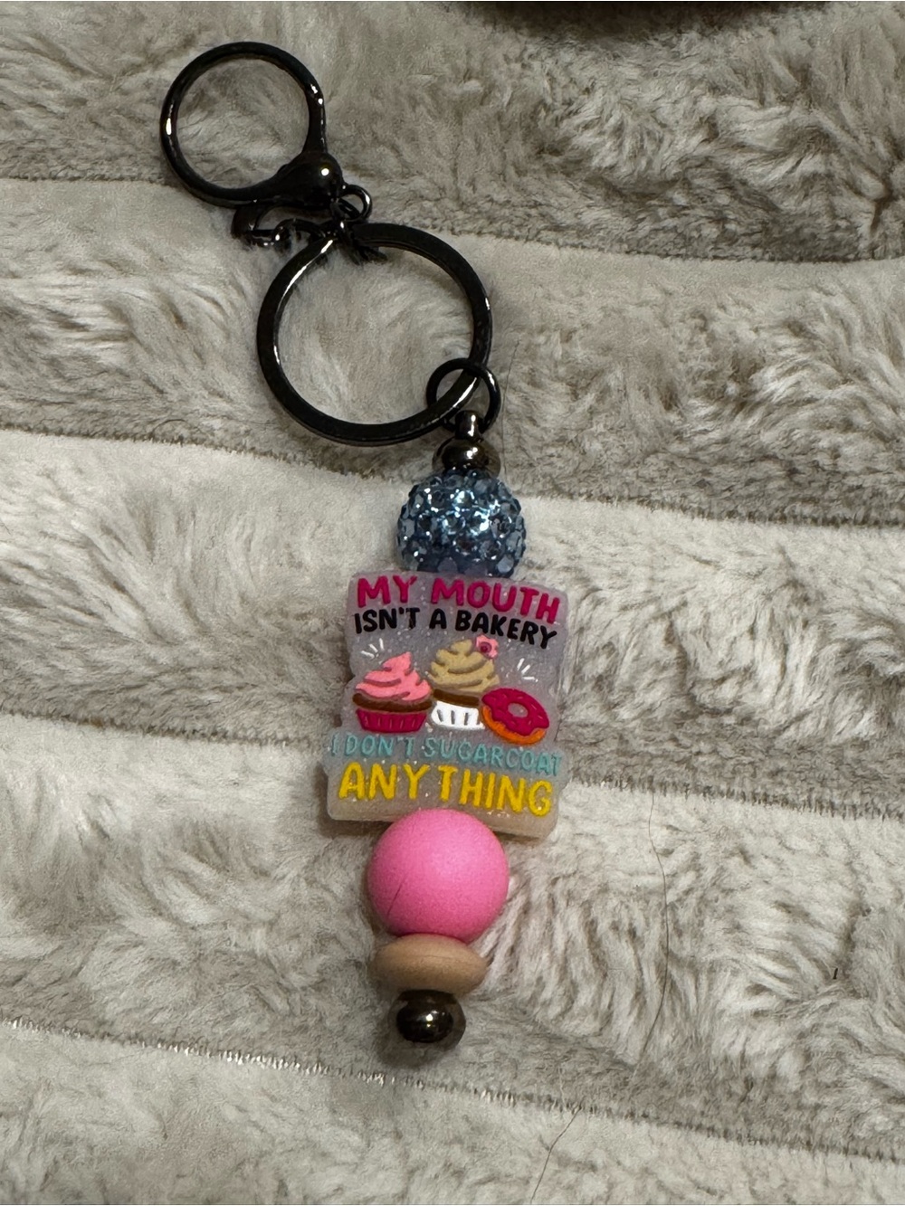 Humorous Bakery Keychain